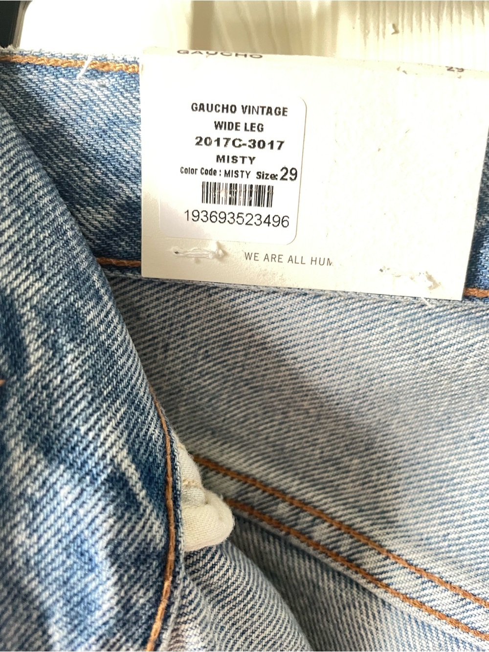 Citizens Of Humanity Light Blue Relaxed Wide-Leg Jeans - Picture 3 of 13